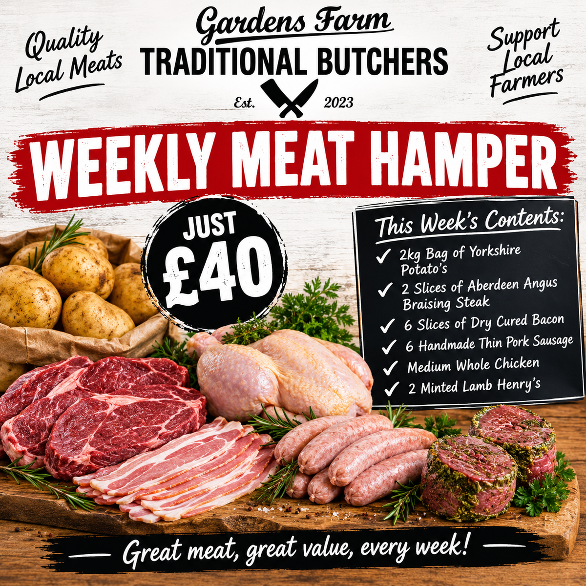 Weekly Value Meat Hamper