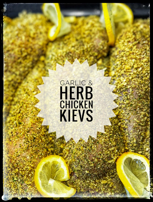 Garlic and Herb Chicken Kievs