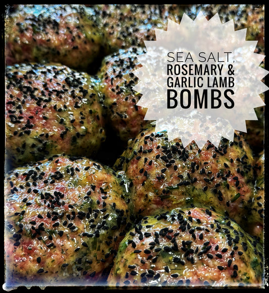 Rosemary, Sea Salt & Garlic Lamb Bombs